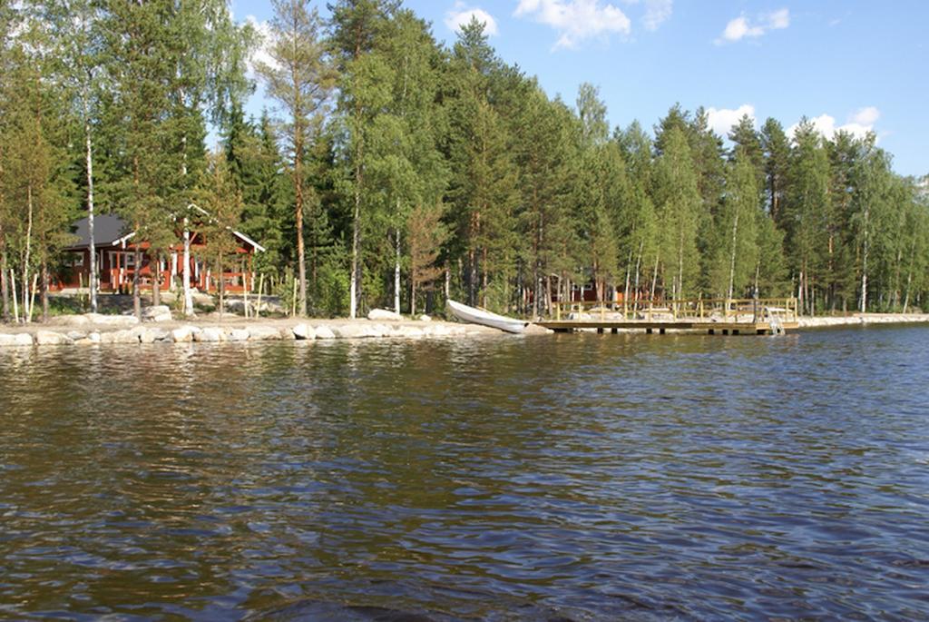 Kartanohotelli Satulinna Huvilat Hirvensalmi Exteriör bild